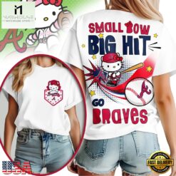 Atlanta Braves MLB x Hello Kitty Women T-Shirt
