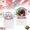 Atlanta Hawks Premium NBA Grateful Dead Father Day 3D Shirt