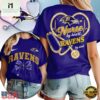 Baltimore Ravens 2026 NFL Nurse By Heart Unisex 3D Shirt