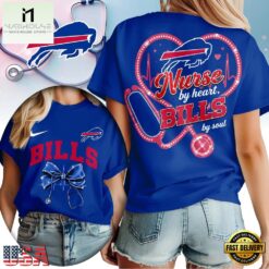 Buffalo Bills 2026 NFL Nurse By Heart Unisex 3D Shirt