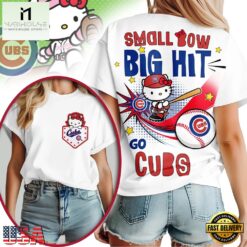 Chicago Cubs MLB x Hello Kitty Women T-Shirt
