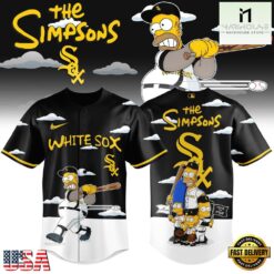 Chicago White Sox x The Simpsons 2026 New Design Baseball Jersey