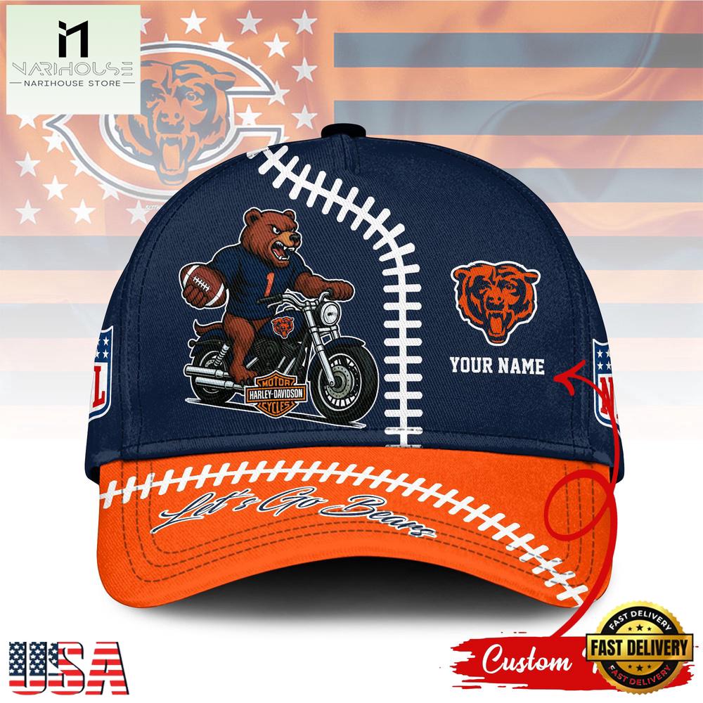 Chicago Bears NFL Harley Davidson 2026 Classic Cap Hats Chicago Bears NFL Harley Davidson 2026 Classic Cap Hats