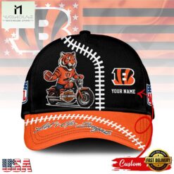 Custom Name Cincinnati Bengals NFL Harley Davidson Classic Baseball Cap
