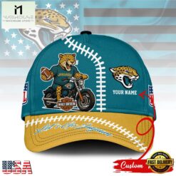 Custom Name Jacksonville Jaguars NFL Harley Davidson Classic Baseball Cap