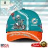 Custom Name Miami Dolphins NFL Harley Davidson Classic Baseball Cap