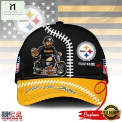 Custom Name Pittsburgh Steelers NFL Harley Davidson Classic Baseball Cap