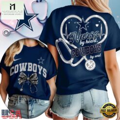 Dallas Cowboys 2026 NFL Nurse By Heart Unisex 3D Shirt