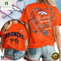 Denver Broncos 2026 NFL Nurse By Heart Unisex 3D Shirt