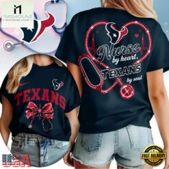 Houston Texans 2026 NFL Nurse By Heart Unisex 3D Shirt