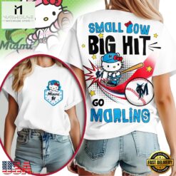 Miami Marlins MLB x Hello Kitty Women T-Shirt