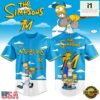 Miami Marlins x The Simpsons New Design Baseball Jersey Shirt 3 Miami Marlins x The Simpsons New Design Baseball Jersey