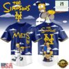 New York Mets x The Simpsons New Design Baseball Jersey Shirt 3 New York Mets x The Simpsons New Design Baseball Jersey