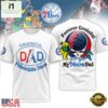 Philadelphia 76ers Premium NBA Grateful Dead Father Day 3D Shirt