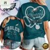 Philadelphia Eagles 2026 NFL Nurse By Heart Unisex 3D Shirt