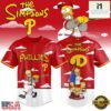 Philadelphia Phillies x The Simpsons New Design Baseball Jersey Shirt 2 Philadelphia Phillies x The Simpsons New Design Baseball Jersey