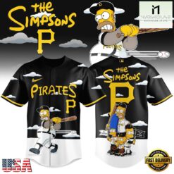 Pittsburgh Pirates x The Simpsons New Design Baseball Jersey