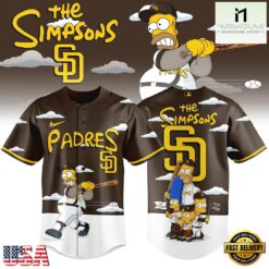 San Diego Padres x The Simpsons New Design Baseball Jersey