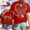 San Francisco 49ers 2026 NFL Nurse By Heart Unisex 3D Shirt