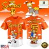 San Francisco Giants x The Simpsons New Design Baseball Jersey Shirt 2 San Francisco Giants x The Simpsons New Design Baseball Jersey