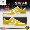 Anitta Goals FIFA World Cup 2026 Yellow Custom Nike Air Force 1 Sneakers Shoes 3 Anitta Goals FIFA World Cup 2026 Yellow Air Force 1 Shoes