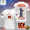 Cincinnati Bengals NFL 250 Years of American Freedom 3D T-Shirt