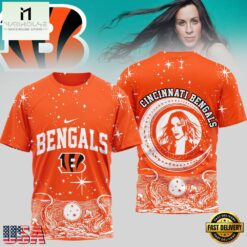 Cincinnati Bengals NFL Alanis Morissette 3D T-Shirt