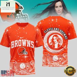 Cleveland Browns NFL Alanis Morissette 3D T-Shirt