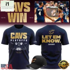 Cleveland Cavaliers 2026 Playoffs Let Em Know 3D Shirt