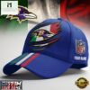 Custom Name Baltimore Ravens NFL New 2026 Version Cap Hats 3 Custom Name Baltimore Ravens NFL Italy Classic Cap