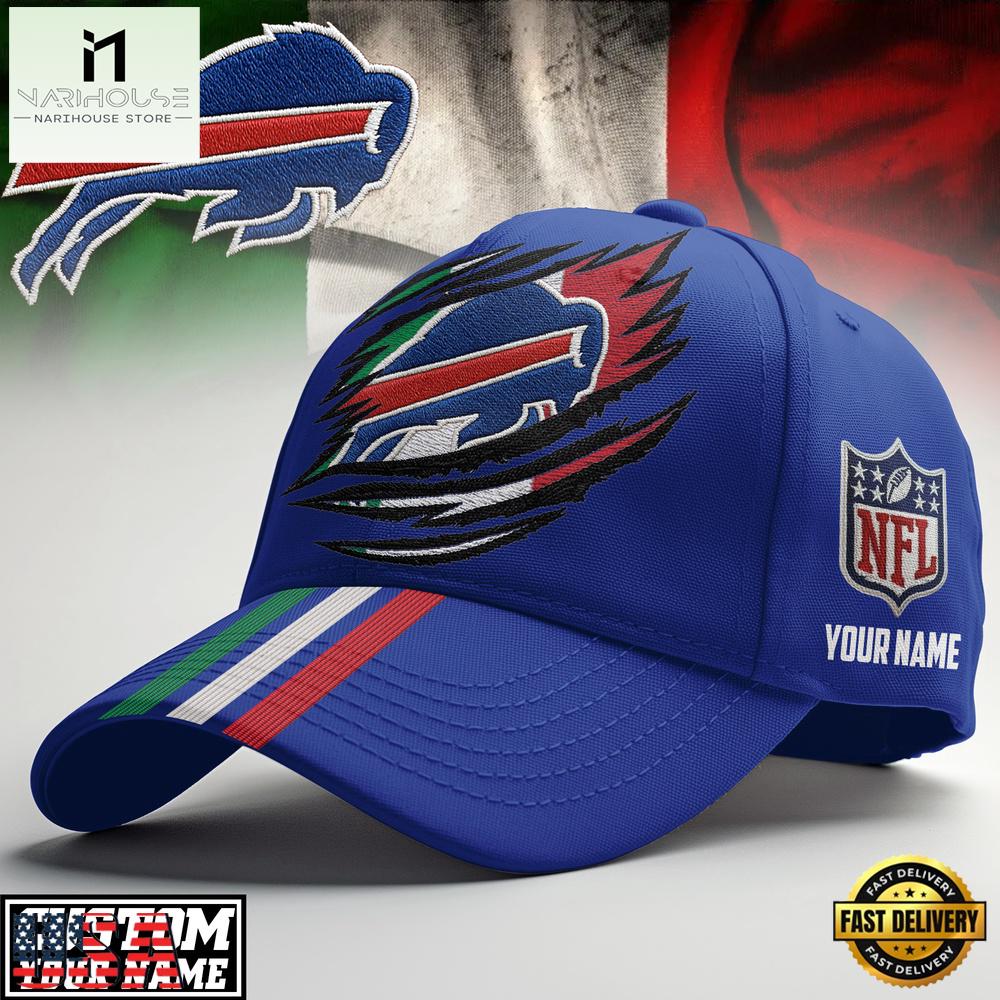 Custom Name Buffalo Bills NFL New 2026 Version Cap Hats Custom Name Buffalo Bills NFL New 2026 Version Cap Hats