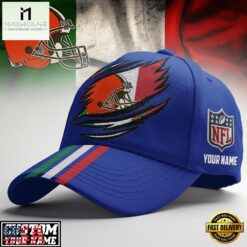 Custom Name Cleveland Browns NFL Italy Classic Cap