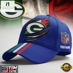 Custom Name Green Bay Packers NFL Italy Classic Cap