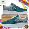 Custom Name Philadelphia Eagles NFL Color Pattern Air Force 1 Shoes