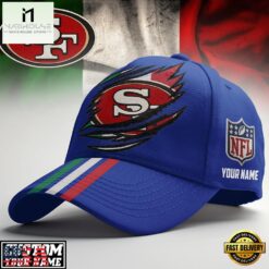 Custom Name San Francisco 49ers NFL Italy Classic Cap