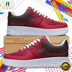Custom Name Tampa Bay Buccaneers NFL Color Pattern Air Force 1 Shoes