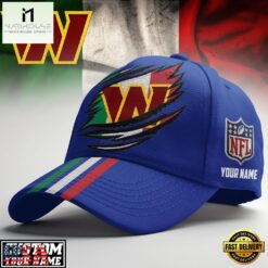 Custom Name Washington Commanders NFL Italy Classic Cap