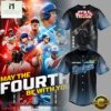 Los Angeles Dodgers x Star Wars Nights 2026 Black Baseball Jersey