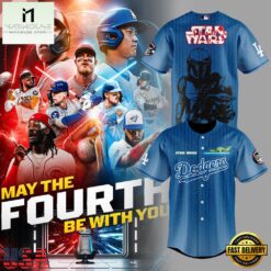 Los Angeles Dodgers x Star Wars Nights 2026 Special Edition Baseball Jersey
