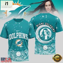 Miami Dolphins NFL Alanis Morissette 3D T-Shirt