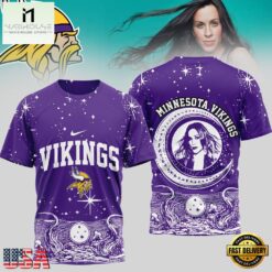 Minnesota Vikings NFL Alanis Morissette 3D T-Shirt