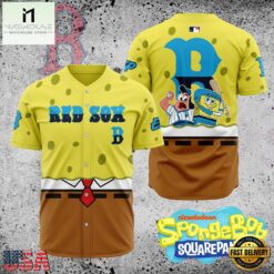 MLB Boston Red Sox x SpongeBob SquarePants Baseball Jersey
