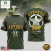 MLB Houston Astros US Army 250th Birthday 2026 T-Shirt 2 MLB Houston Astros US Army 250th Birthday Design 3D T Shirt