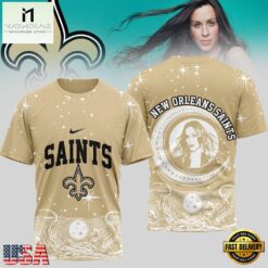 New Orleans Saints NFL Alanis Morissette 3D T-Shirt