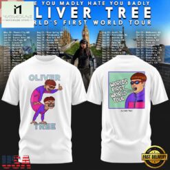 Oliver Tree World’s First World Tour Chaos 2026 Unisex 3D Shirt