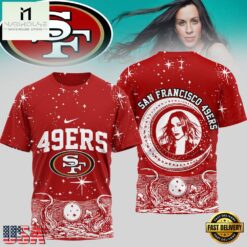 San Francisco 49ers NFL Alanis Morissette 3D T-Shirt