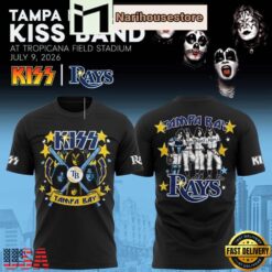 Tampa Bay Rays x Kiss Band Night 2026 Unisex T Shirt
