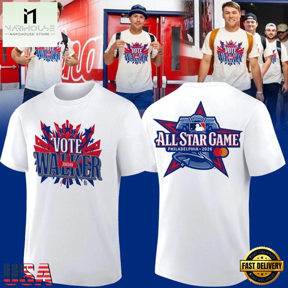 2026 MLB All-Star Game St. Louis Cardinals x Vote Jordan Walker T Shirt 2026 MLB All-Star Game St. Louis Cardinals x Vote Jordan Walker T Shirt