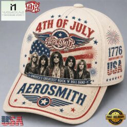 Aerosmith 4th of July American Legend Baseball Cap