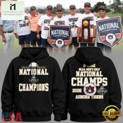 Auburn Tigers NCAA Men’s Golf National Champions 2026 NCAA Golf Fan Hoodie
